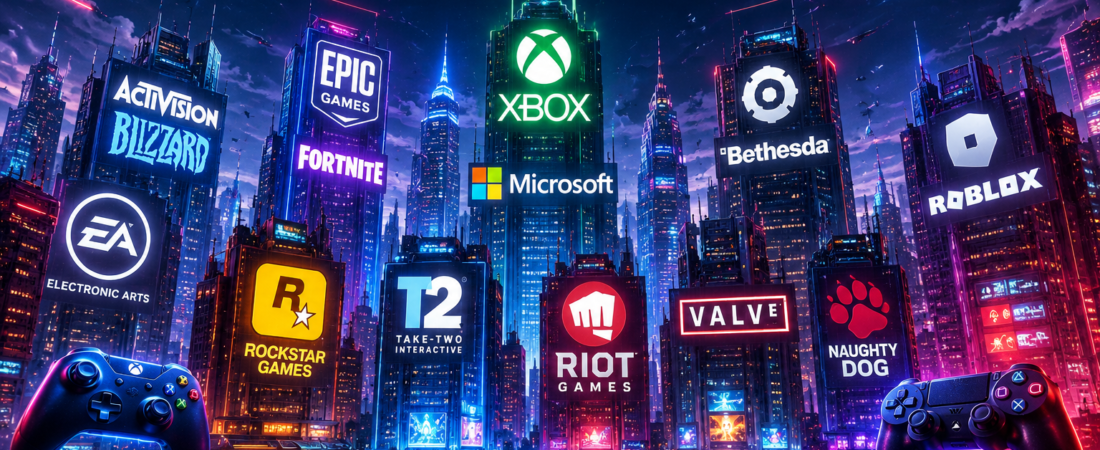 USA Gaming Companies 2026 | Top Gaming Companies Ranked List