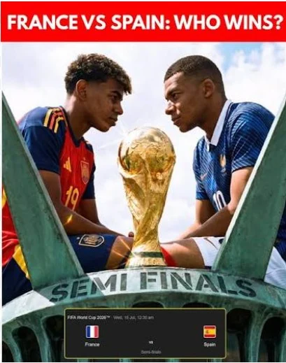 FIFA World Cup 2026 Spain vs France