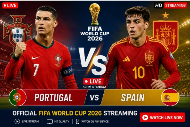Portugal vs Spain Live Match