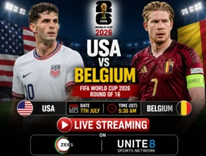 USA vs Belgium live stream