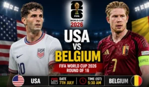USA vs Belgium Live TV Channels