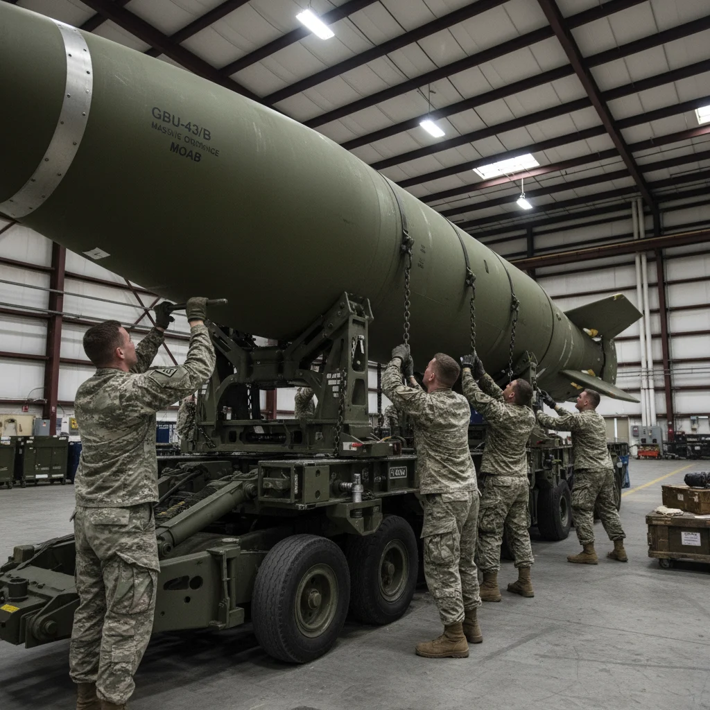 Air Force Tests Giant MOAB Bomb Transport in Guam — image 1