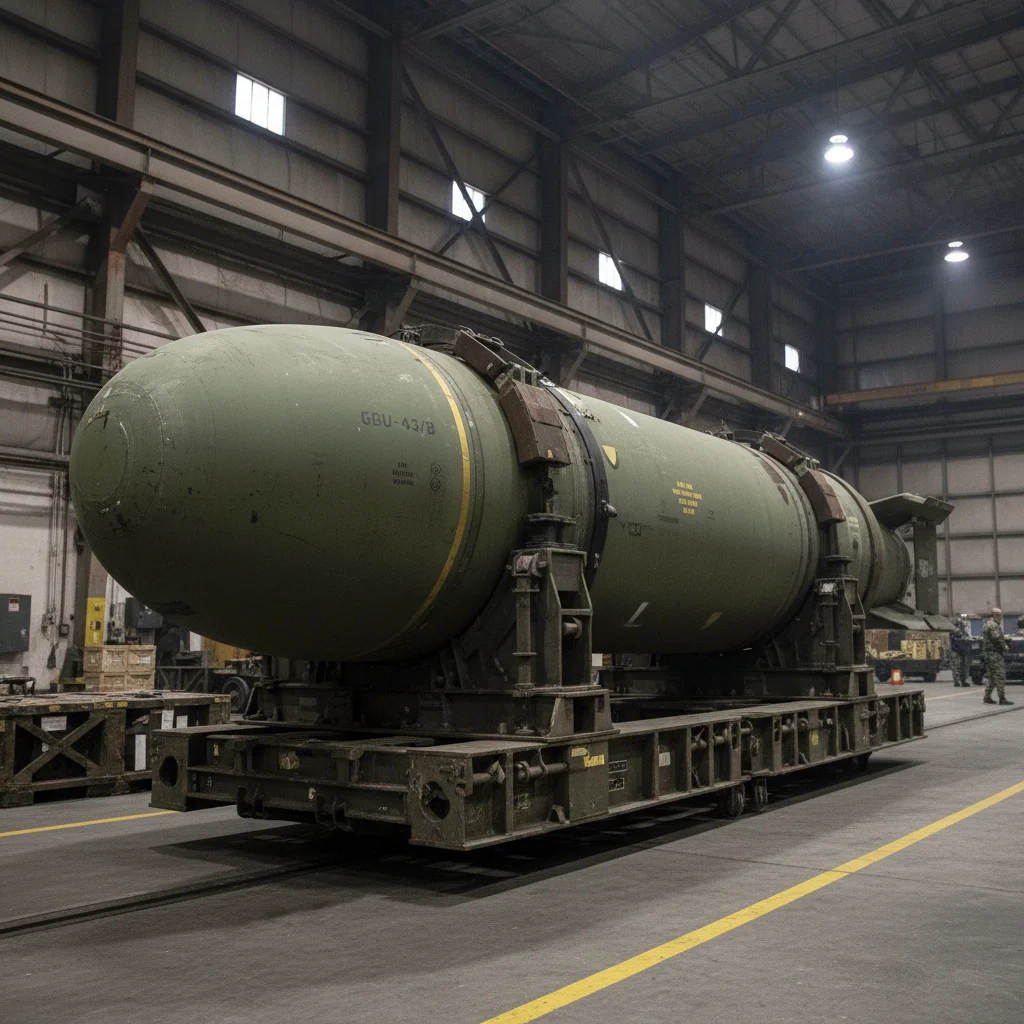 Air Force Eyes Retiring MOAB as Pacific Strategy Shifts — image 1