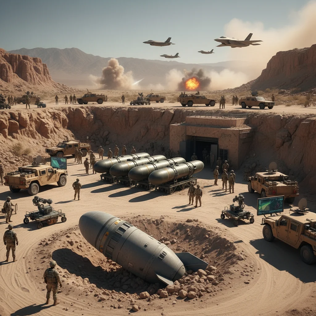MOAB vs Bunker Busters: Inside the 2026 Joint Military Drills